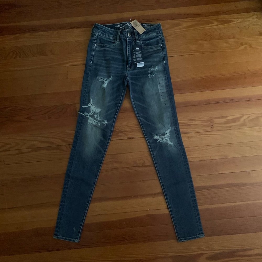 NWT AE Super Stretch Jeggings